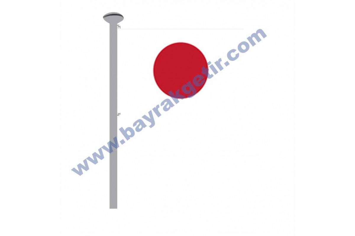 JAPONYA GÖNDER BAYRAK 50x75 ( EBAT SEÇİNİZ )